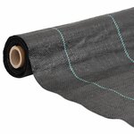 vidaXL Membrane anti-mauvaises herbes noir 2x50 m PP