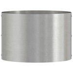 vidaXL Pots en acier inoxydable Acier inoxydable Moyen Durable