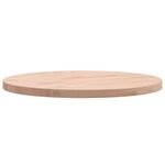 vidaXL Dessus de table Ø30x1 5 cm rond bois massif de hêtre