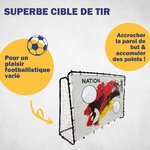 Best Sporting 11066 - Filet de tir "Nation D" avec 2 trous de tir 193 x 150 cm