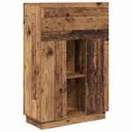 vidaXL Bureau Bois ancien 71 5 x 31 5 x 106 5 cm Bois d'ingénierie