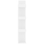vidaXL Bibliothèque Blanc 48x25 5x140 cm Bois d’ingénierie