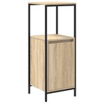vidaXL Ensemble de mobilier de salle de bain avec étagère 5 Pièces