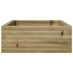 vidaXL Jardinière 110x60x23 cm bois de pin imprégné