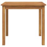 vidaXL Ensemble à manger de jardin 5 Pièces Bois d'acacia solide