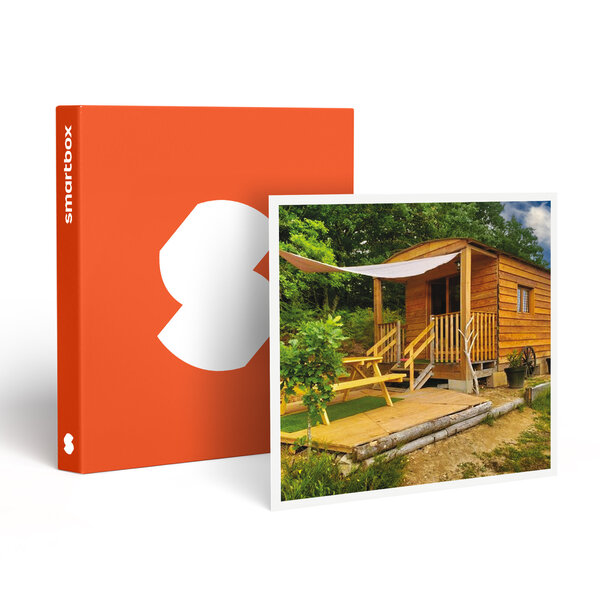 SMARTBOX - Coffret Cadeau 2 jours insolites en roulotte avec dîner près d’Aurillac - Séjour