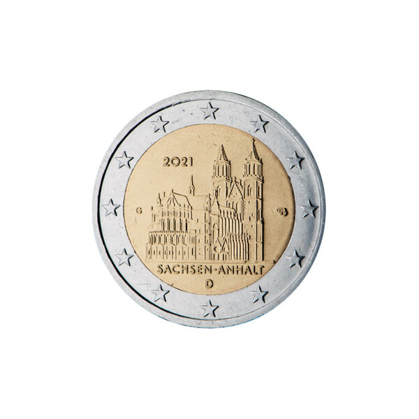 Allemagne 2021 - 2 euro commémorative magdebourg