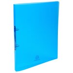 Classeur 2 Anneaux 15 Mm Polypropylène Crystal Colours - A4 - Couleurs Assorties - X 30 - Exacompta