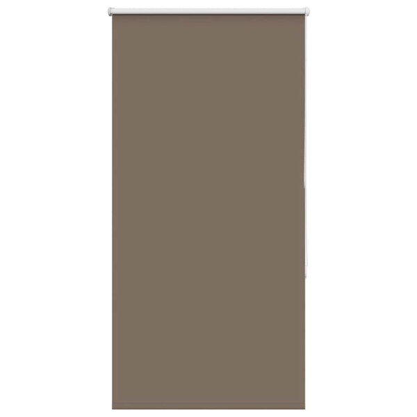 vidaXL Store enrouleur occultant café 65x130cm largeur du tissu 60 7cm