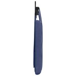 vidaXL Tête de lit suspendue Bleu police Velours