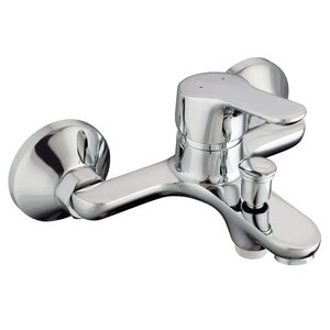 SCHÜTTE Mitigeur de douche salle de bain VICO Chrome 105 mm