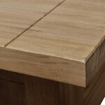 vidaXL Table basse avec tiroir Bois de pin massif Mexique