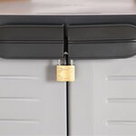 vidaXL Armoire en plastique 65x45x97 cm