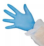 Lot de 100 gants en Nitrile - Taille XL - Sans latex, sans poudre, pour mécanicien, automobile, nettoyage ou tatouage