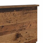 vidaXL Tête de lit Bois Ancien 120 cm Bois d'ingénierie