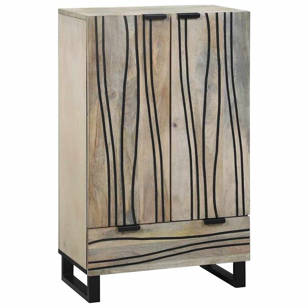 vidaXL Meubles et étagères de rangement pour médias Blanc et Noir