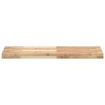 vidaXL Étagère flottante 100x30x4 cm bois d'acacia massif non traité