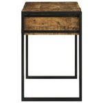 vidaXL Coiffeuses pour Chambre Marron Bois de manguier massif