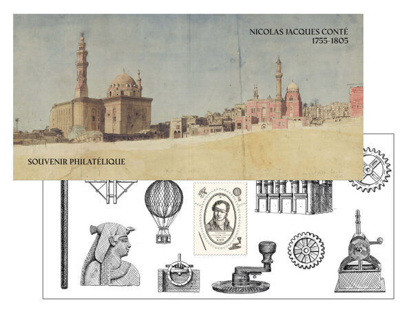 Souvenir - Nicolas Jacques-Conté (1755-1805)