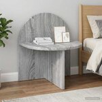 vidaXL Table de chevet Gris Sonoma 40 x 35 5 x 45 5 cm