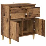 vidaXL Buffet Bois Ancien 60 x 35 x 70 cm Bois d'ingénierie