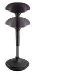 Tabouret MOOVE Noir UNILUX