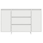 vidaXL Buffet Blanc 120x41x75 cm en bois d'ingénierie