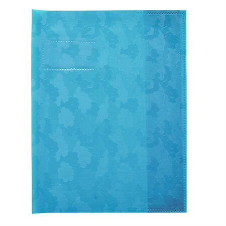 Protège-cahier 17x22 cm pvc 90 bleu turquoise ELBA