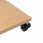 vidaXL Socles de parasol d'extérieur Bois clair 45 x 45 x 31.5 cm