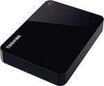 Disque Dur Externe 2,5" Toshiba Canvio Advance 4To (4000Go) USB 3.0 (Noir)