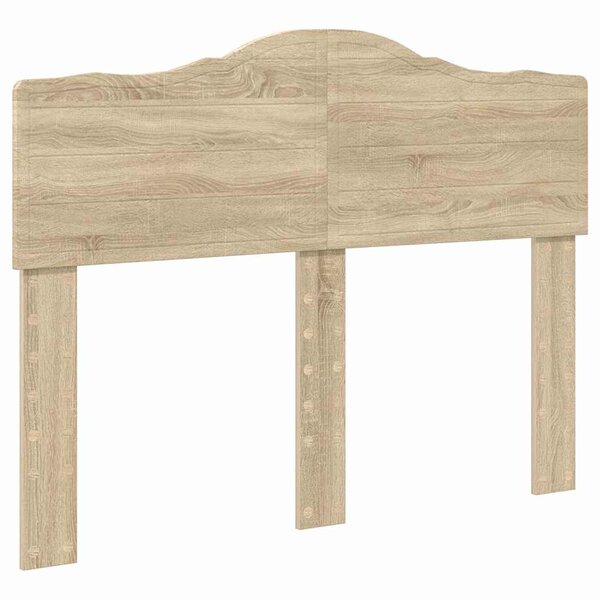 vidaXL Tête de lit Chêne Sonoma 135 cm Bois d'ingénierie