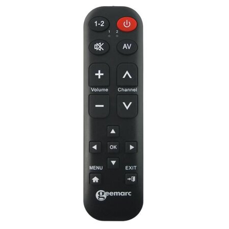 Télécommande universelle simplifiée GEEMARC TV15 - 14 touches programmables