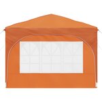 vidaXL Tente de fête pop-up 290 x 290 x 245 cm Orange