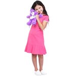 PELUCHE BISOUNOURS 30 CM VIOLET