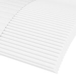 vidaXL Matelas en mousse blanc 180x210 cm dureté H2 H3