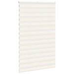 vidaXL Store zèbre beige marbré largeur du tissu 135 9 cm polyester