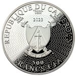 CAPRICORN Zodiac Signs Argent Coin 500 Francs Cameroon 2023