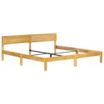 vidaXL Cadre de lit Bois de manguier massif 200 cm
