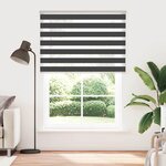 vidaXL Store zèbre noir 165x230 cm largeur du tissu 160 9 cm polyester