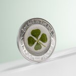 Pièce de monnaie en Argent 5 Dollars g 31.1 (1 oz) Millésime 2025 Four Leaf Clover OUNCE OF LUCK