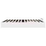 vidaXL Cadre de lit ottoman avec stockage Blanc 193 x 120 x 25 cm