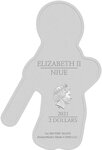 Pièce de monnaie en Argent 2 Dollars g 31.1 (1 oz) Millésime 2021 Shrek Film GINGERBREAD MAN