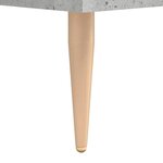 vidaXL Buffet Gris béton 34 5x34x90 cm Bois d'ingénierie