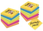 Lot de 12 bloc-notes adhésifs super sticky notes 76 x 76 mm rio de janeiro post-it