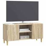 vidaXL Meuble TV 102 x 34 5 x 50 cm Chêne Sonoma Bois d'ingénierie