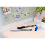 Marqueur CD/DVD MULTIMARK nonPermanent S, noir 0,4 mm FABER-CASTELL