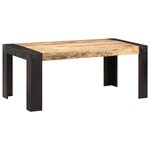 vidaXL Table de salle à manger 180x90x76 cm Bois de manguier massif