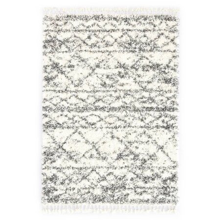 vidaXL Tapis berbère PP Beige et sable 160x230 cm