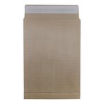 Lot de 250 enveloppes pochettes kraft armé à soufflet marron 250 x 353 + 30 mm