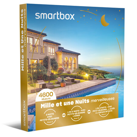 SMARTBOX - Coffret Cadeau Mille et une nuits merveilleuses -  Séjour